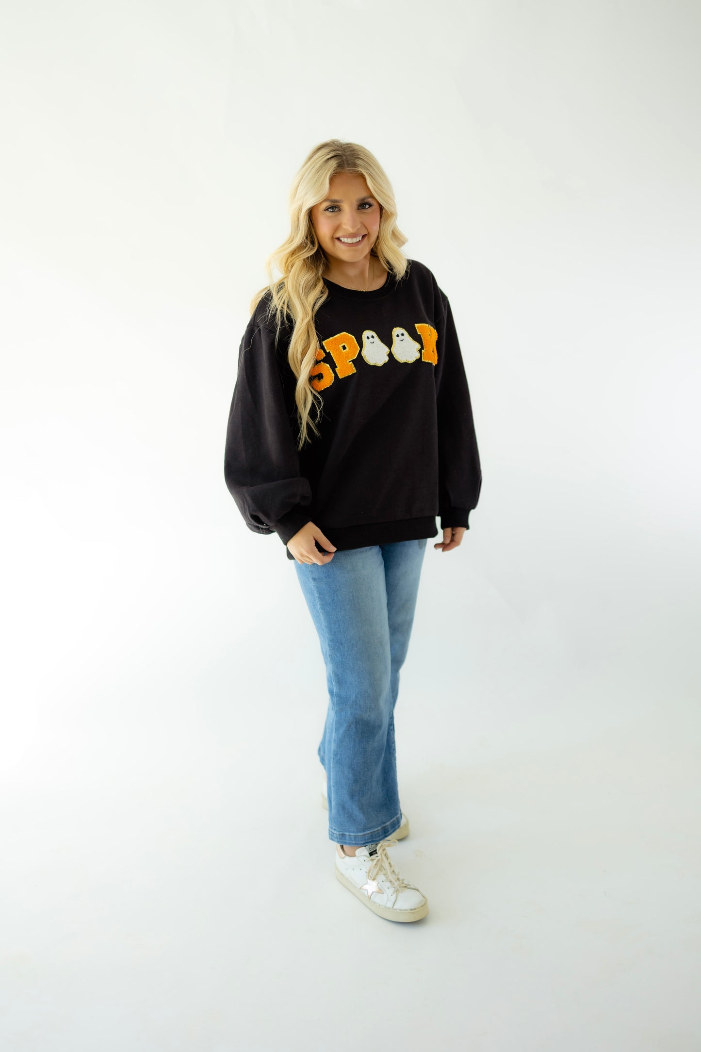 Orange and Black Spooky Sweatshirt