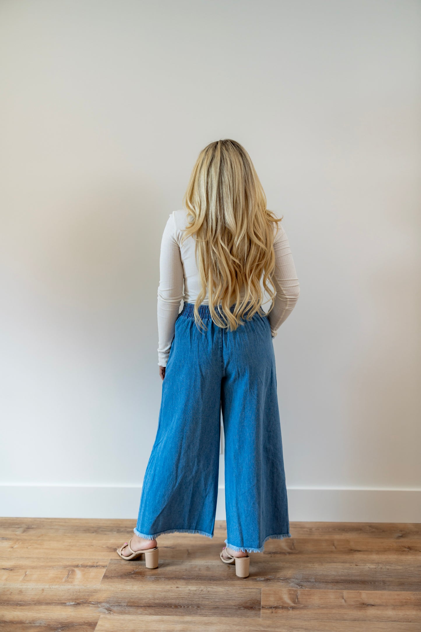 Light Denim Stretch Pant