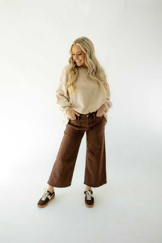 Maple Wide Crop Pants