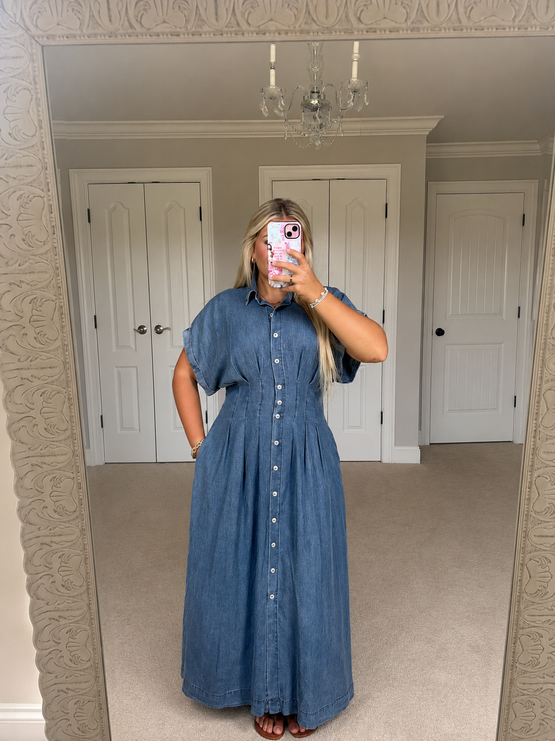 Denim Mini Dress
