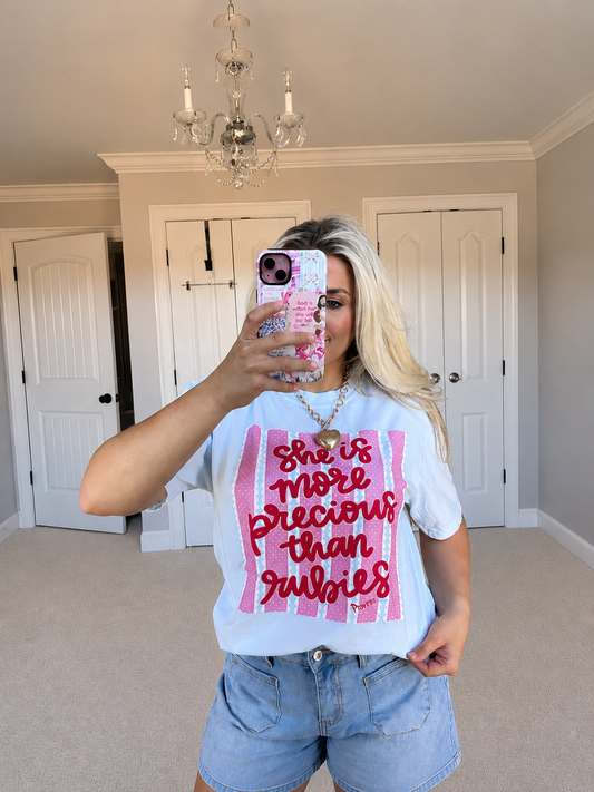 More Precious Than Rubies Tee