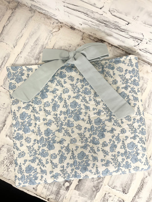 Blue Floral Bible Cover