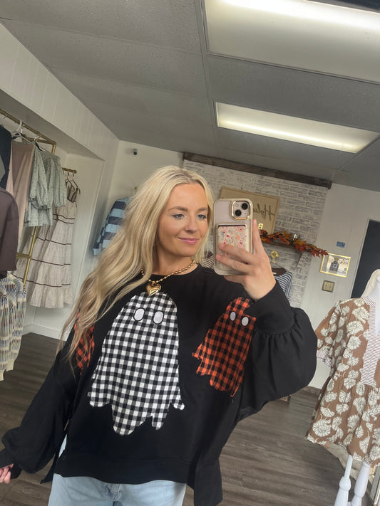 Spooky Ghost Sweatshirt