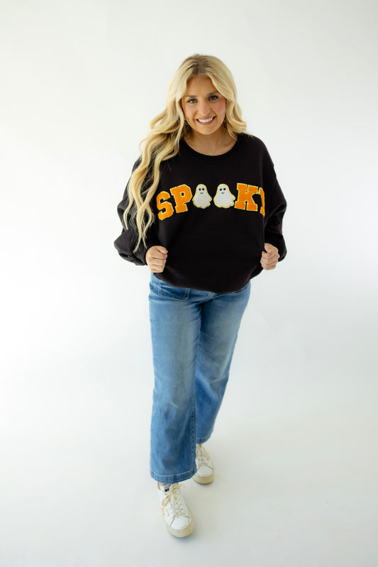 Orange and Black Spooky Sweatshirt