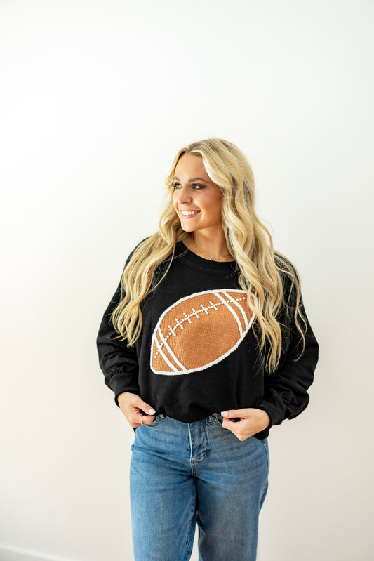 Pearl Football Sweatshirt