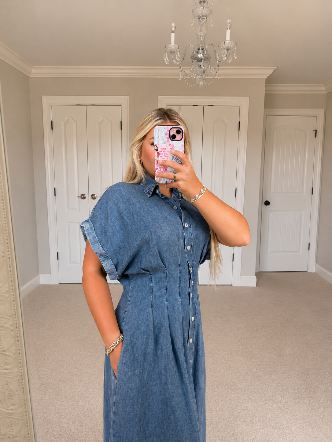 Denim Mini Dress