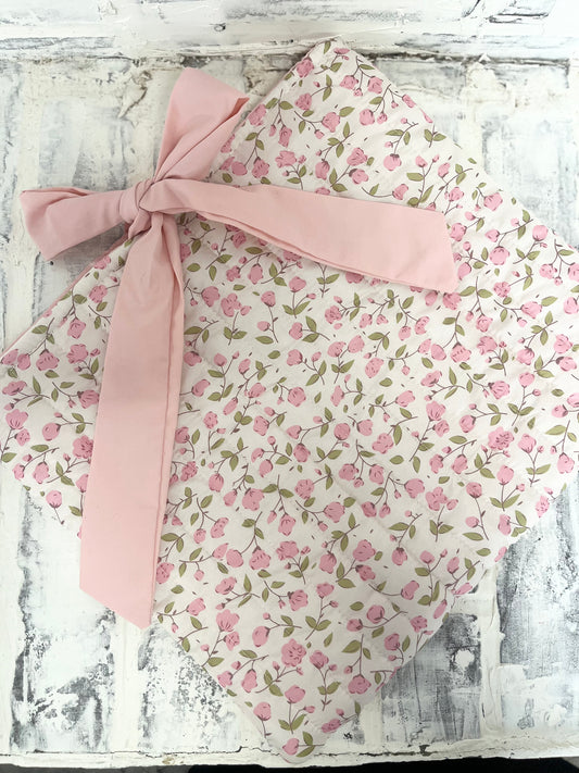 Pink Floral Bible Cover