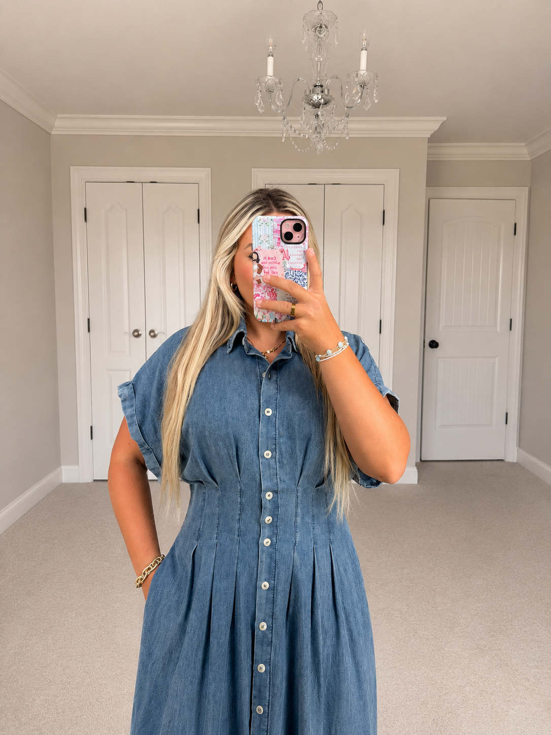 Denim Mini Dress
