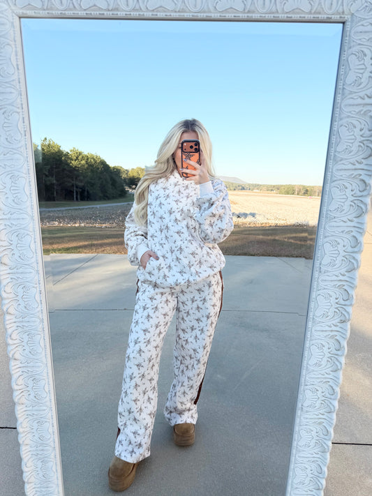 Floral Fall Sweat Set