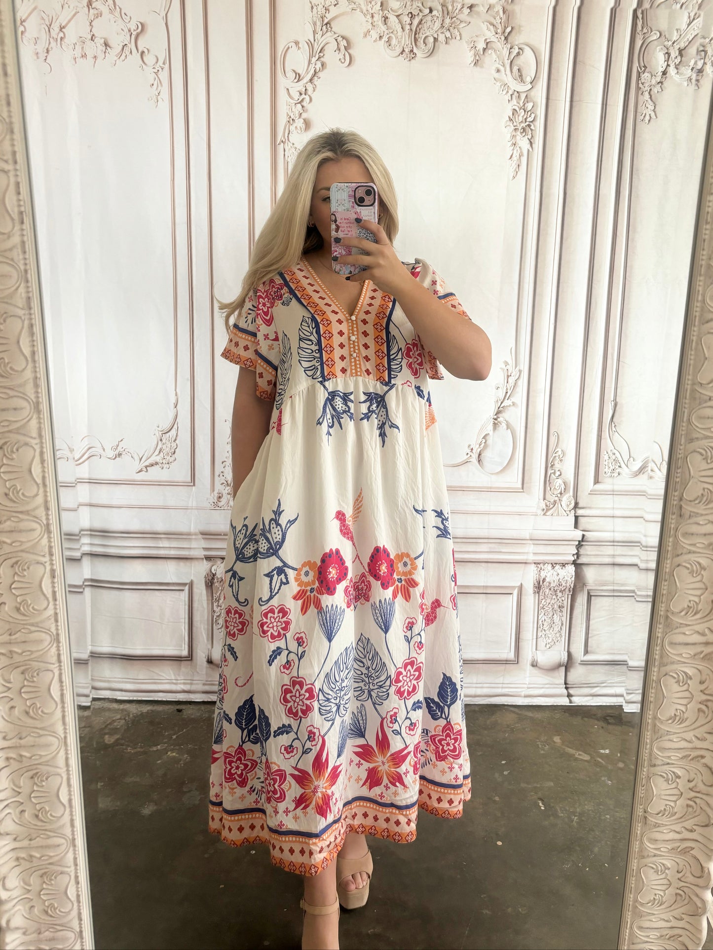 Pink Mix Dress