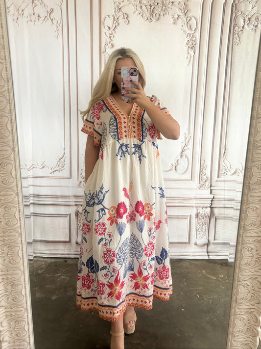 Pink Mix Dress