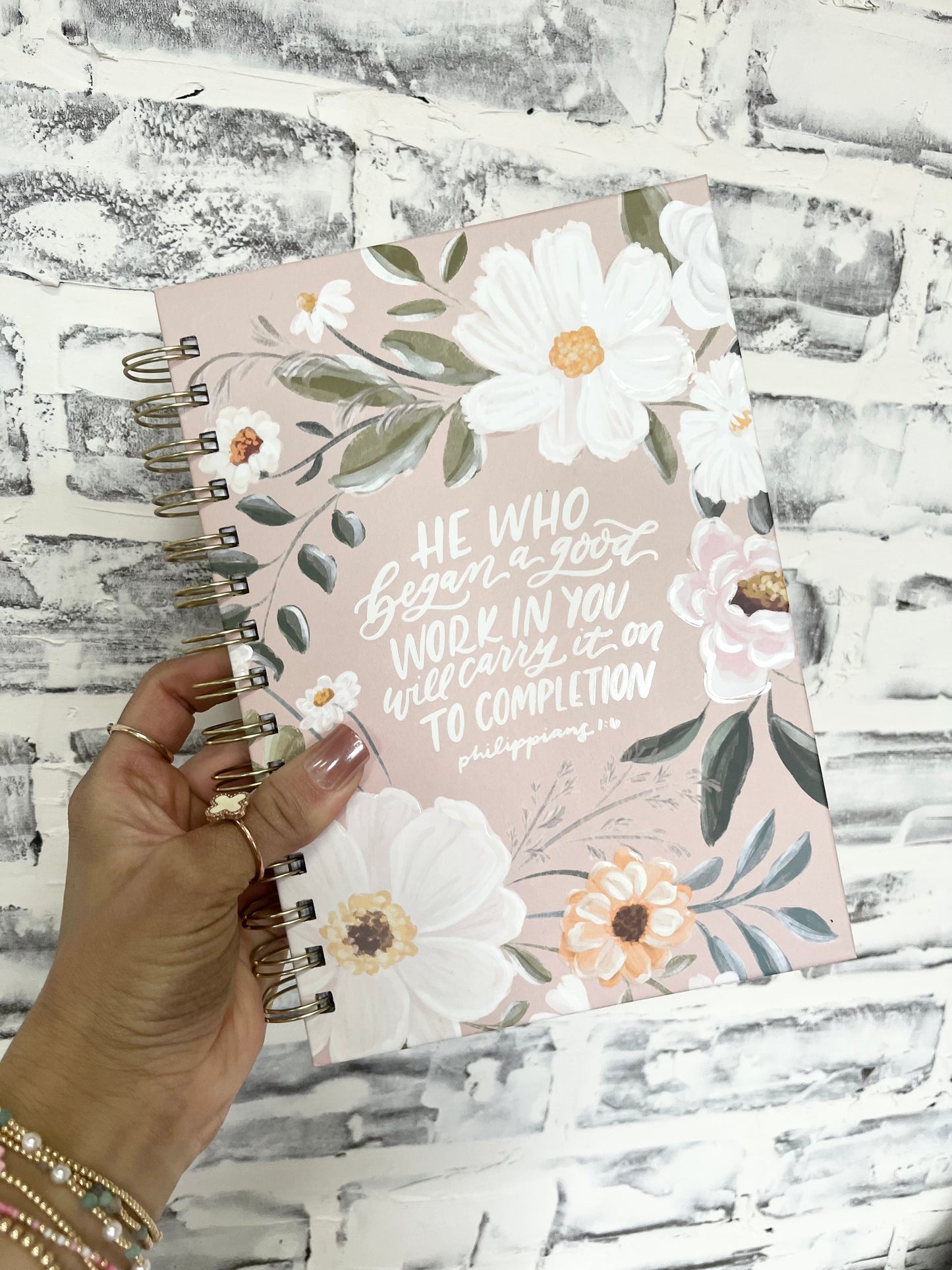 Journal Spiral-Bound Floral