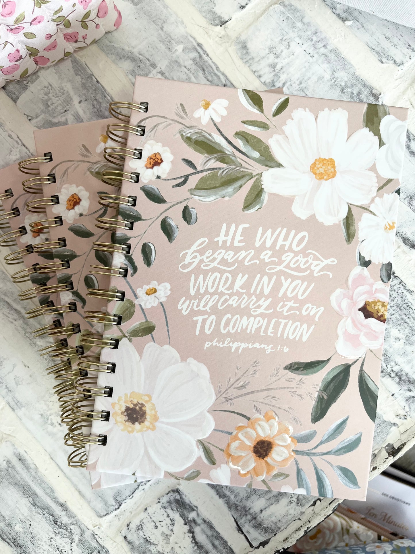 Journal Spiral-Bound Floral